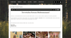 Desktop Screenshot of forumsauna.fi